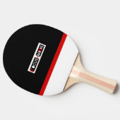 Focusmodus Tafeltennisbatje (Zijkant)