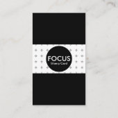 focusstempel visitekaartje (Achterkant)