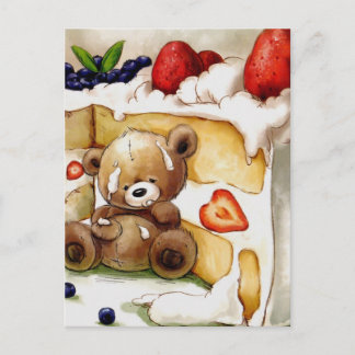 Födelsedags Nalle Briefkaart