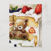 Födelsedags Nalle Briefkaart (Voorkant)