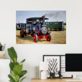 Foden Steam Truck Poster (Thuiskantoor)