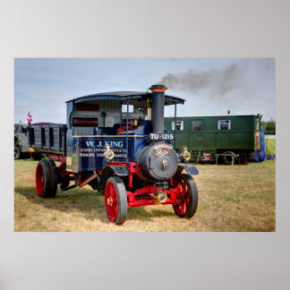 Foden Steam Truck Poster