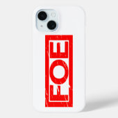 Foe Stamp Case-Mate iPhone Case (Achterkant)