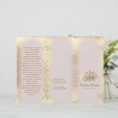 foelagel lotus logo brochure (Staand voorkant)