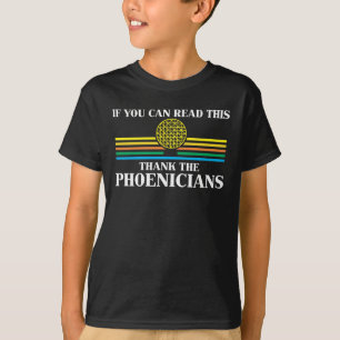 Foenicia historicus Dank de Phoeniciens T-shirt