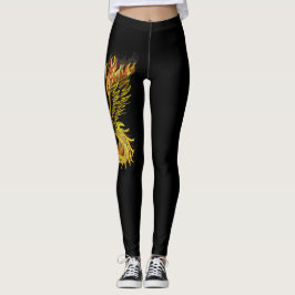 Foenix afkomstig van de vlammen leggings