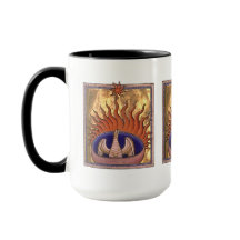 Foenix Bird Rising from the Flames