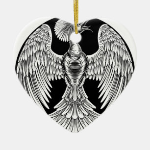 Foenix Fire Bird Design Keramisch Ornament