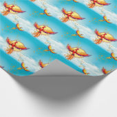 Foenix Fire Bird Rising Cadeaupapier (Hoek)