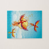 Foenix Fire Bird Rising Legpuzzel (Horizontaal)