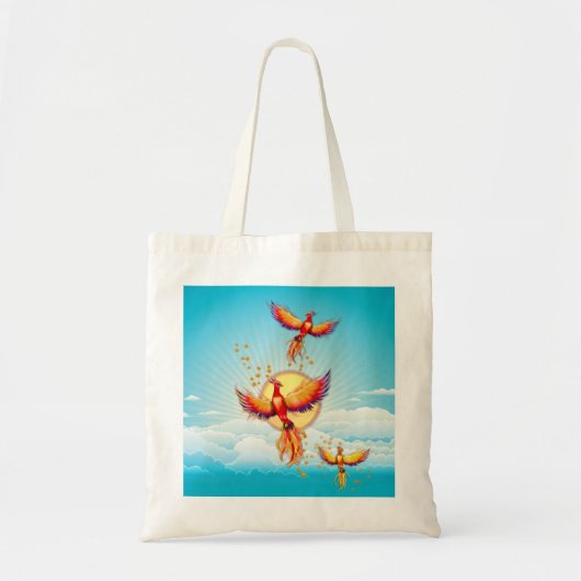 Foenix Fire Bird Rising Tote Bag (Voorkant)