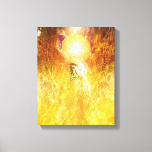 Foenix Fire Bird TRANSMUTATION Canvas Afdruk (Voorkant)