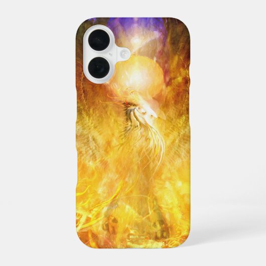 Foenix Fire Bird TRANSMUTATION iPhone 16 Hoesje (Achterkant)