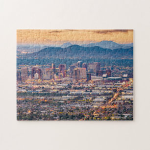 Foenix Skyline Aesthetic Sunset Afbeeldingen Legpuzzel
