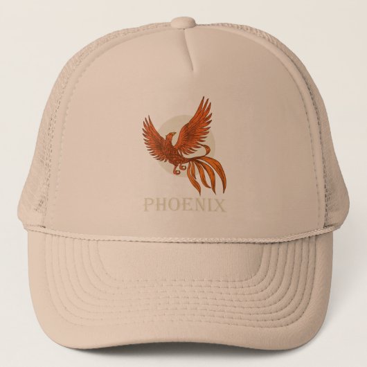 Foenix-vogel Trucker Pet (Voorkant)
