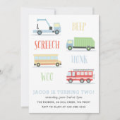 Foep Screech Woo: jarig Kind Party_Mist Kaart (Voorkant)