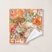 Foerageren voor Paddestoelen Handdoek (Wasdoekje)