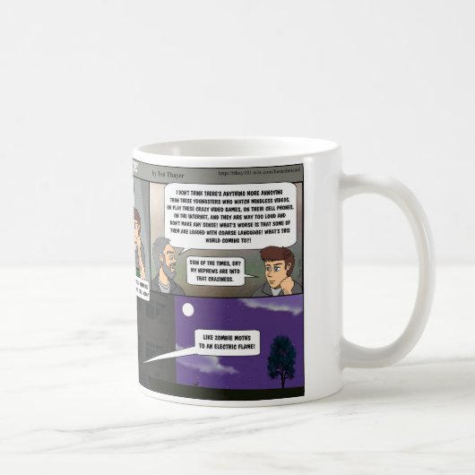 FOES & MICE - "Een van die dagen?" mok (Rechts)