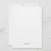 Foetaal doppler Afbeelding Genderkwestie partijuit Kaart (Achterkant)