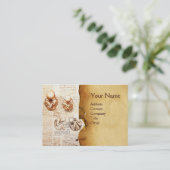 Foetus in de baarmoeder, Ob-Gyn Doctor, Medisch Mo Visitekaartje (Staand voorkant)