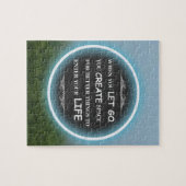 Fog and Green Trees Legpuzzel (Horizontaal)