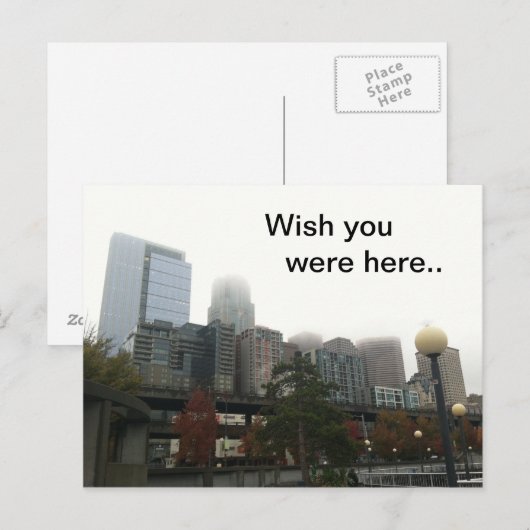 Fog City Briefkaart (Voorkant / Achterkant)