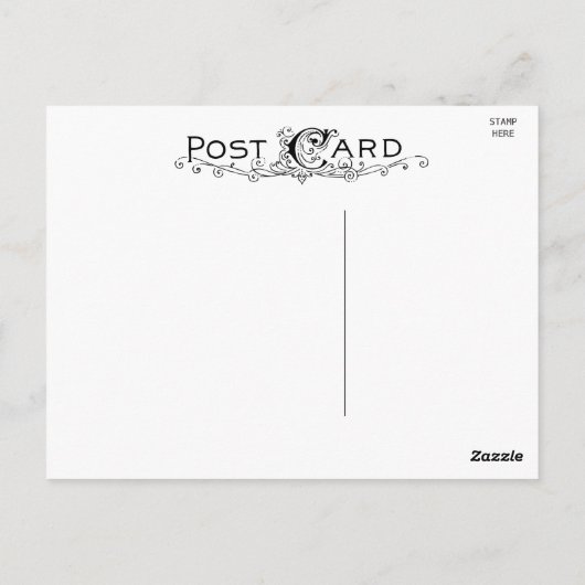 Fog Covered Pier South Haven Michigan Lighthouse Briefkaart (Achterkant)