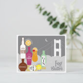 Fog Cutter Tropical Cocktail Briefkaart (Staand voorkant)