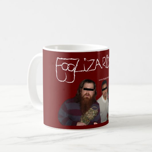 Fog Dudes-mok Koffiemok (Voorkant links)