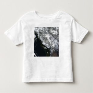 Fog en sneeuw in British Columbia Kinder Shirts