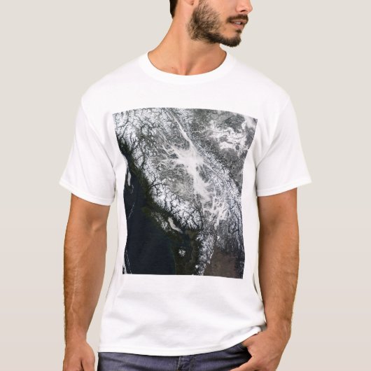 Fog en sneeuw in British Columbia T-shirt (Voorkant)