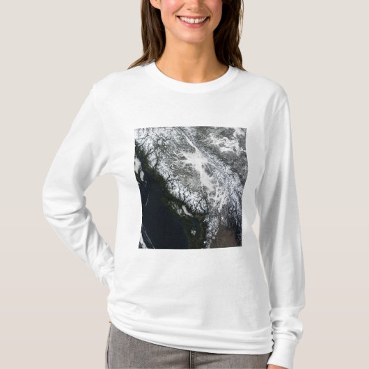 Fog en sneeuw in British Columbia T-shirt (Voorkant)