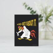 Fog-get over het briefkaart (Staand voorkant)