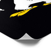 Fog-get over het poster (Hoek)