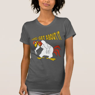 Fog-get over het t-shirt