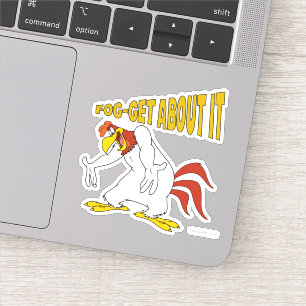 Fog-get over sticker