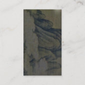 Fog in bossen door Kao K'O-Kung (beste Qu) Visitekaartje (Achterkant)