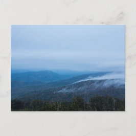 Fog in het Nationaal Park Shenandoah, Virginia Briefkaart