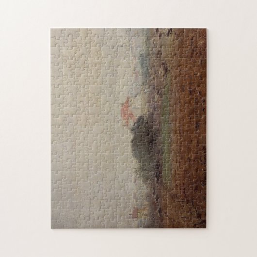 Fog Monet Fine Art Legpuzzel (Verticaal)