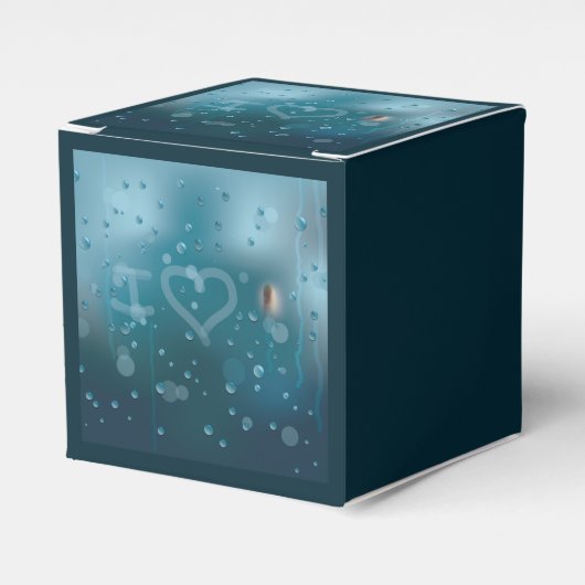 Fog of Love Favor Box Bedankdoosjes (Voorkant Zijde)