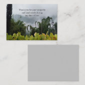 Fog on the Mountain - Hartelijk dank Notitiekaartje (Voorkant / Achterkant)