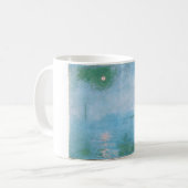 Fog on the Thames (van Claude Monet) Coffee Mok (Voorkant links)