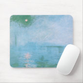 Fog on the Thames (van Claude Monet) Muismat (Met muis)