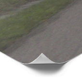 Fog op de Foothills parkway, Tennessee Poster (Hoek)