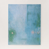 Fog op de Theems (van Claude Monet) Jigzaag Puzzle Legpuzzel (Verticaal)