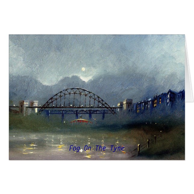 Fog op de Tyne Card (Voorkant Horizontaal)