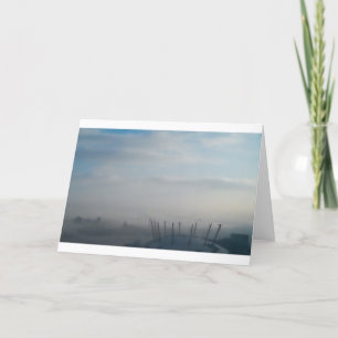 Fog over Millennium Dome, Londen (2) Kaart