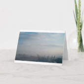 Fog over Millennium Dome, Londen (2) Kaart (Voorkant)