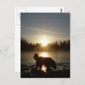 Fog over Mississippi Briefkaart (Voorkant / Achterkant)