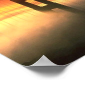 Fog Shrouded Golden Gate Poster (Hoek)